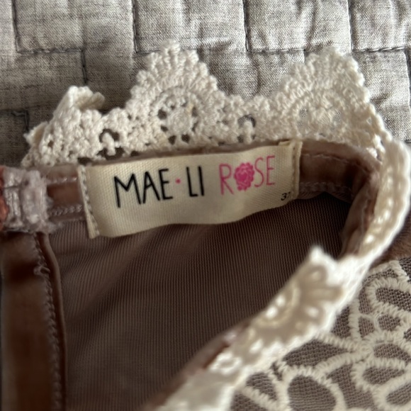 Girl’s Mae Li Rose dress size 3T - Picture 2 of 6